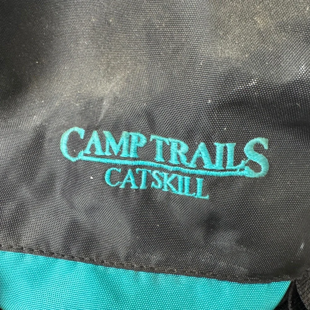 Camp Trails Catskill Hiking Backpack Internal Frame Vintage Teal Black Pack